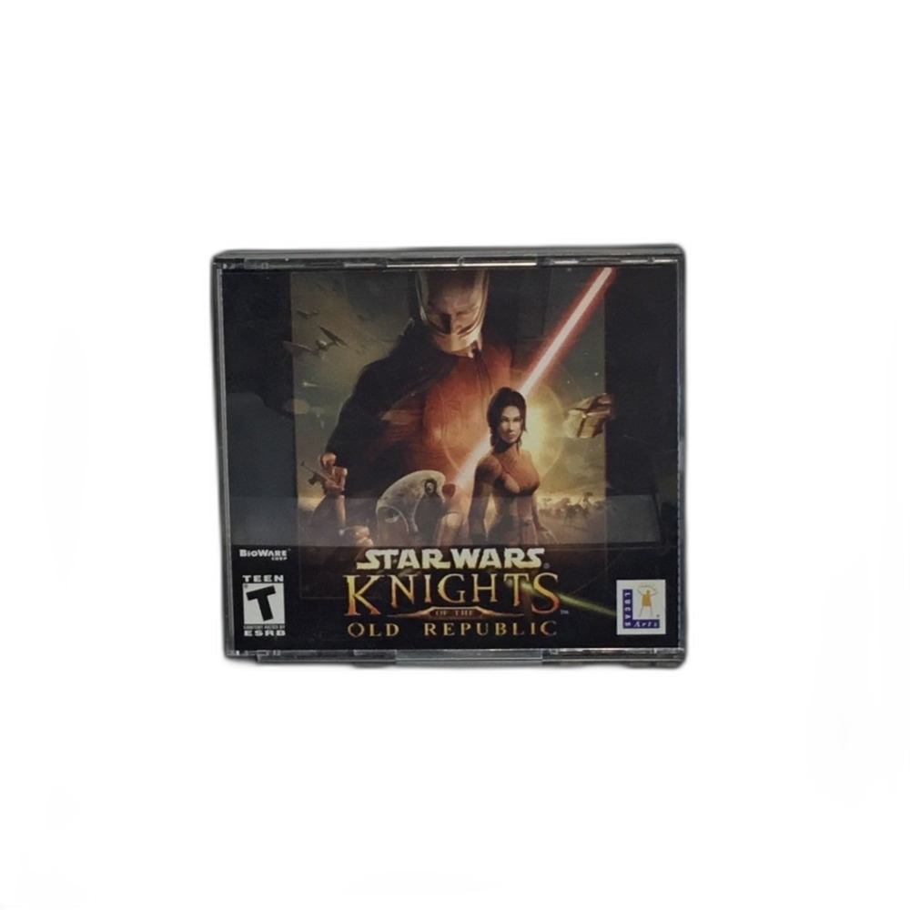 Star Wars Knights of the Old Republic PC Game 2003 4 Disc Set KOTOR CD